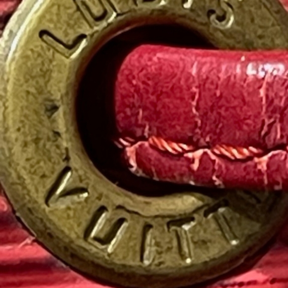 (SOLD)Authentic vintage Louis Vuitton Red Epi bucket noe bag - Picture 7 of 12